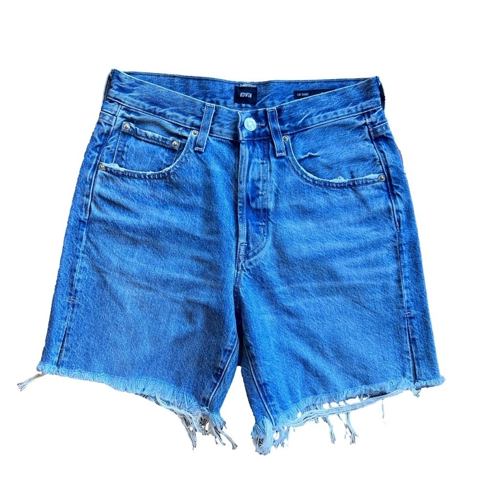 Edwin NEW Women's CAI 7" Inseam Shorts Size 26 SKU#B24124